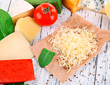 Queijos italianos especiais