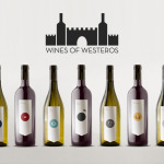 Garrafas de vinhos do Game of Thrones
