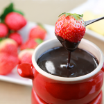 fondue de chocolate