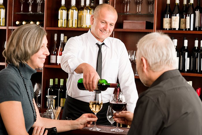 tomar vinho fora de casa